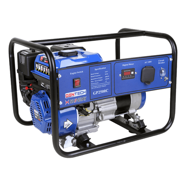 GEN1010T - GENTECH GENERATOR 2.2KVA RECOIL 2500C