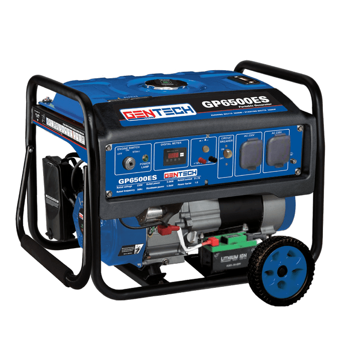 GEN1045 - GENTECH GENERATOR 5.5KVA ELEC KEY 6500ES