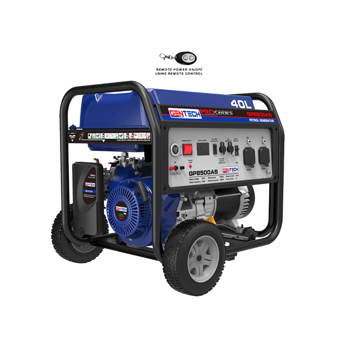 GEN1065 - GENTECH GENERATOR 7.5KVA ATS 8500AS