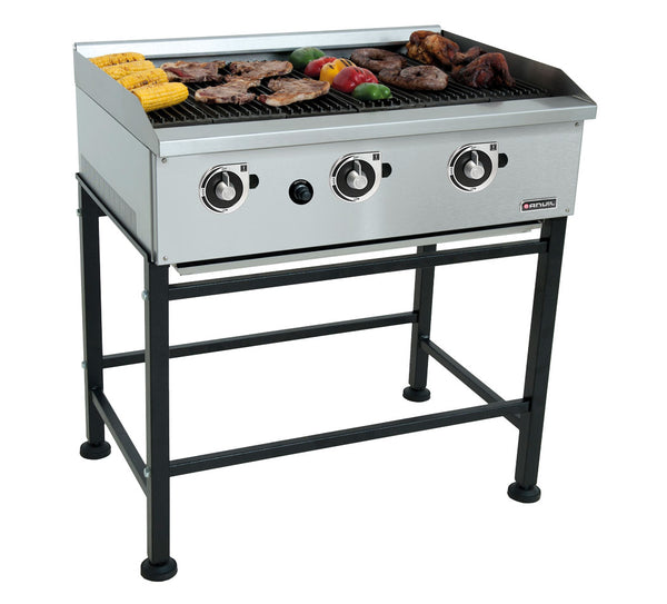 ANVIL Gas Griller Radiant  - 900Mm - Premier Range - GGR0900