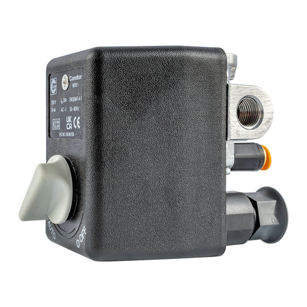 CONDOR PRESSURE SWITCH 1 PHASE 4 WAY RED SWITCH 212140