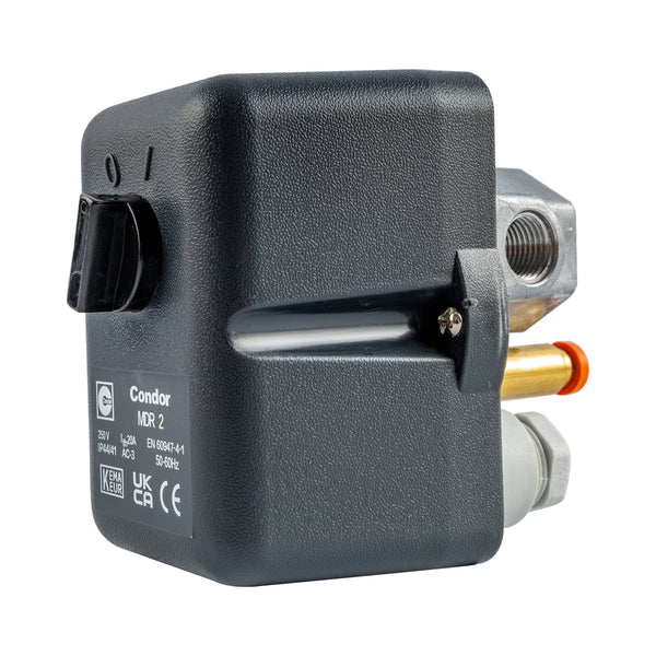 CONDOR PRESSURE SWITCH 1 PHASE 4 WAY BLACK SWITCH 213826