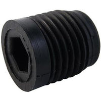 Plastic Plug for Pressure Switch - Ribbed Design, Hexagonal Socket - Replacement Part | chavda.com