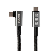 Gizzu 100W 10Gbps Type-C Angled 1m Cable