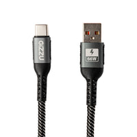 GIZZU 66W 480Mbps USB to Type-C 2m Cable-GCPU2C060048G-02