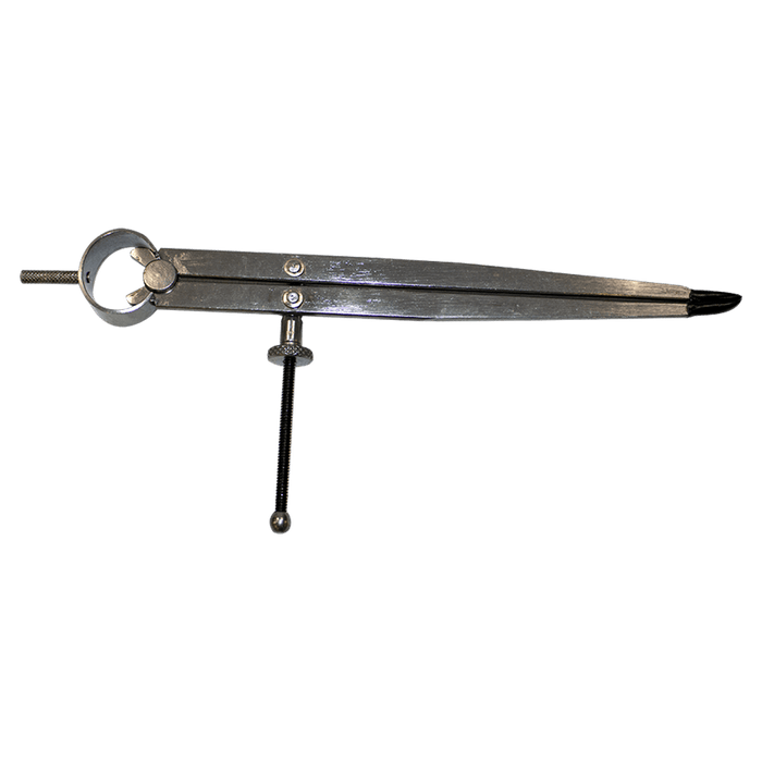GROZ 200mm Spring Divider: Precision Steel Measuring Tool for Marking & Transferring Measurements