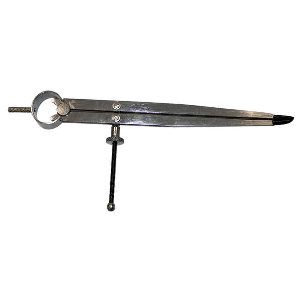 GROZ 200mm Spring Divider: Precision Steel Measuring Tool for Marking & Transferring Measurements
