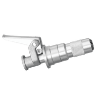 GROZ GREASE PUMP COUPLER HC/20/3/B - GRO2137-003 - Quick Lock Grease Coupler for Foot Operated Bucket Grease Pump