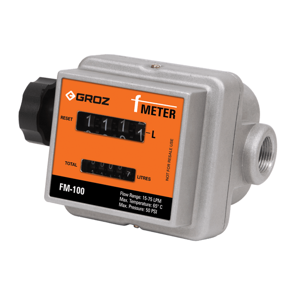 Groz Meter Mechanical 3/4 Ntp(f)thread Gro2167 001