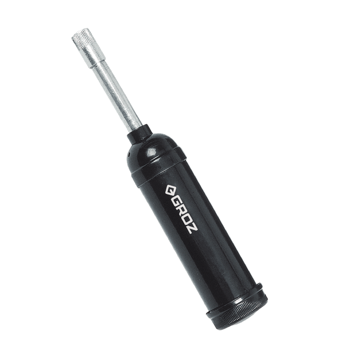 GROZ Grease Gun Push Type G6P | Compact Steel Grease Gun for Impact Wrenches, Chainsaws - chavda.com