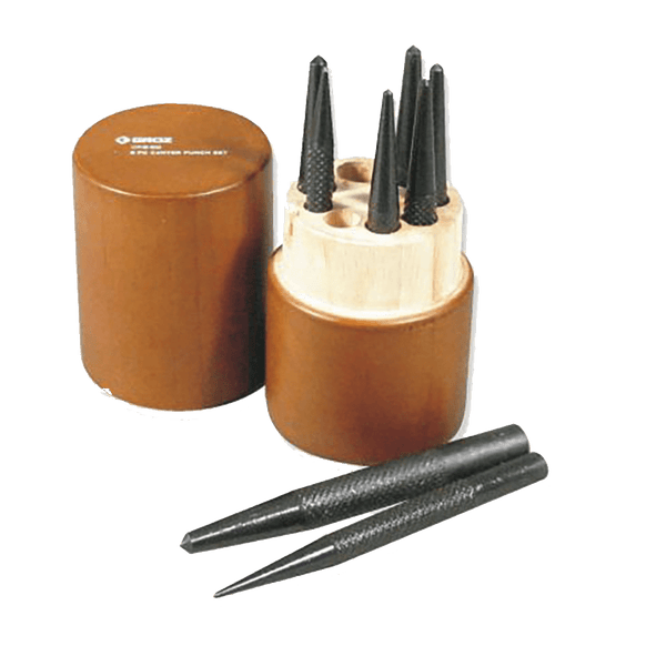 Groz Punch Ctr Set W/Box 1.5 5.5 Cp/8 Wd Gro4023