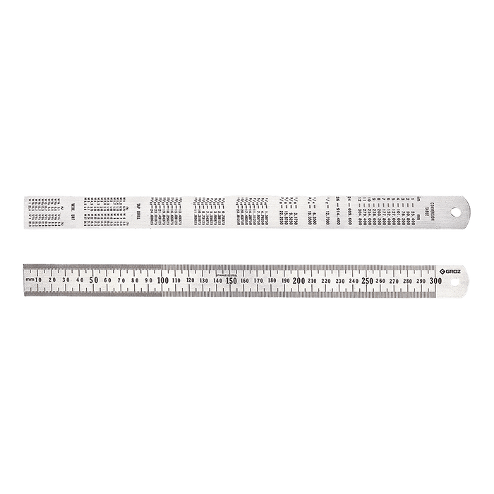 Groz Ruler Stainless Steel 150 Mm Sr150 Gro5200