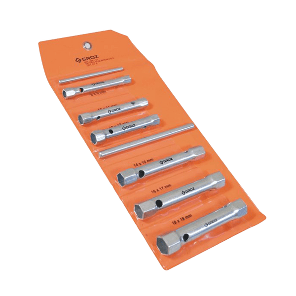 Groz Spanner Tube Set 8 To 19 Mm Bw6 Mst Gro5750