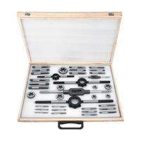 Groz Tap & Die Set Carbon Steel 6 20 Mm Gro6550
