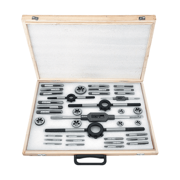 Groz Tap & Die Set Carbon Steel 6 20 Mm Gro6550