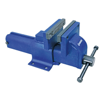 GROZ Engineer Bench Vice 100mm - Heavy Duty Steel Construction