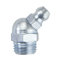 Groz Grease Nipple 1/8 Bsp 45 Deg 5 Pc Gro7070