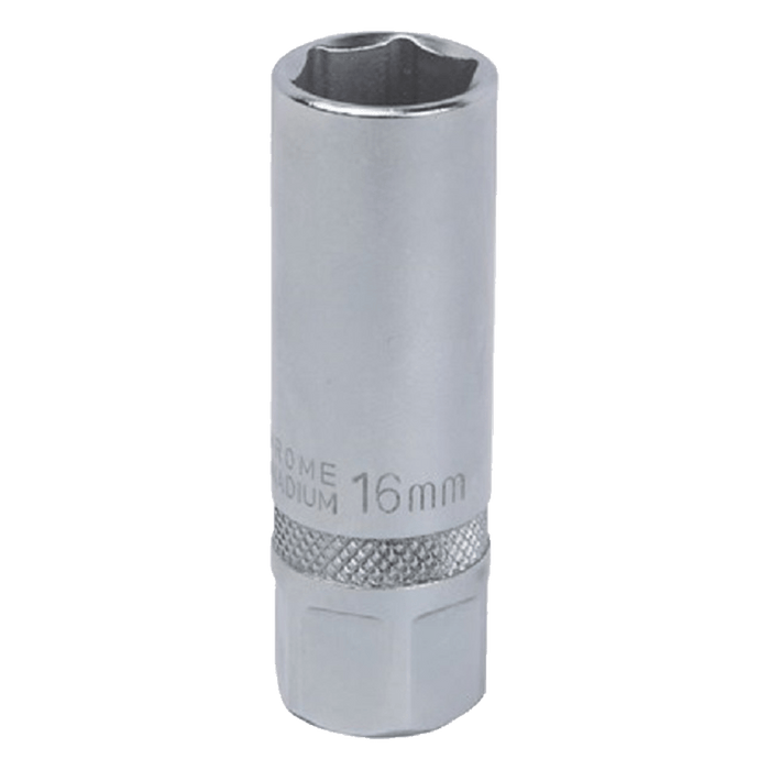 Groz Socket Sparkplug 1/2 Dr 16 Mm Crv Gro7630
