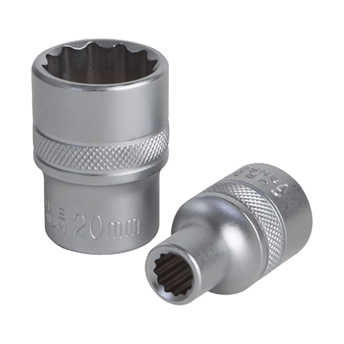 Groz Socket Bihex 1/2 Dr 36 Mm Crv Gro7736