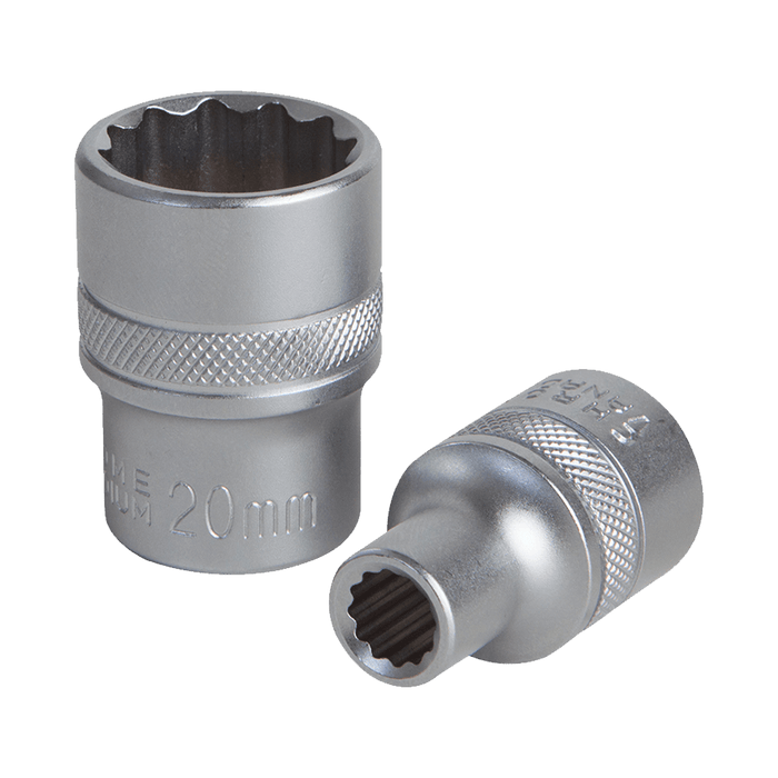 Groz Socket Bihex 3/4 Dr 24 Mm Crv Gro7824