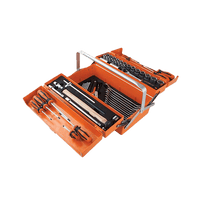 Groz Toolkit 65 Pc Aluminium 5 Tier Xxx Gro7999