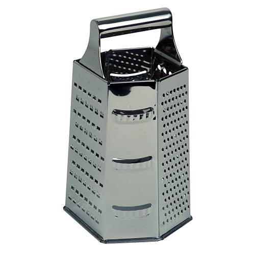 BCE Grater S/Steel - 6 Sided - GRS1006
