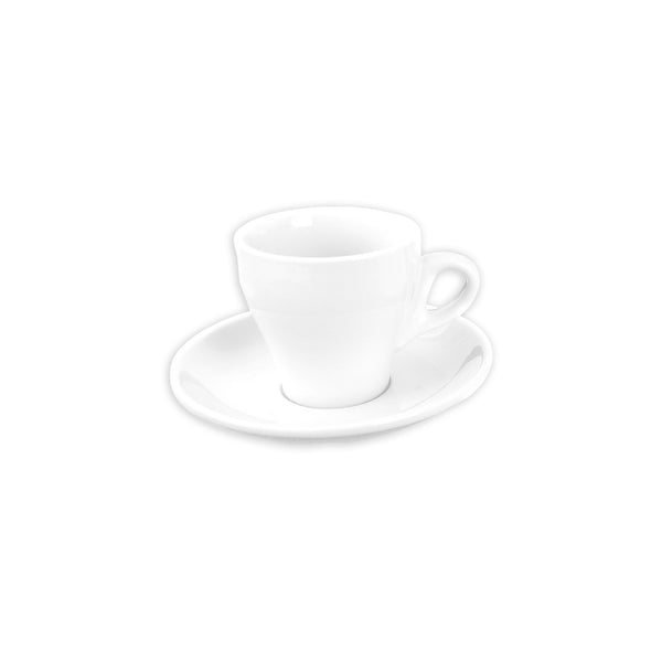 FORTIS ITALIA White 7cl Espresso Cup (12) - Italian Style Porcelain Coffee Cup