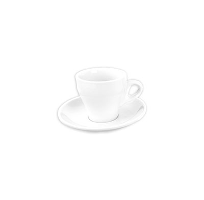 FORTIS Italia - White - Espresso Saucer - 12.5Cm (12) - GS-R806S-W