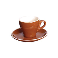 FORTIS Italia - Black - Cappuccino Saucer - 14.1Cm (12) - GS-R809S-B
