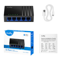 Cudy 5-Port Gigabit Desktop Switch-GS105D
