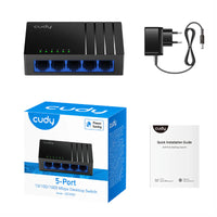 Cudy 5-Port Gigabit Desktop Switch-GS105D