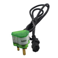 Gizzu Surge Protector Plug with 16A Kettle Plug Cable 1.5M - Power Surge Protection Device
