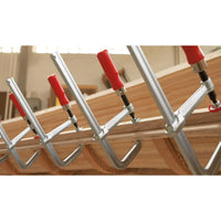 Bessey All-Steel Screw Clamp Classix Gs With Tried-And-Tested Wooden Handle - 586-040 112