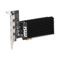 MSI Nvidia GeForce GT 710 2GD3H 2GB 64-BIT 4x HDMI Graphics Card-GT7102GD3H4HDMI