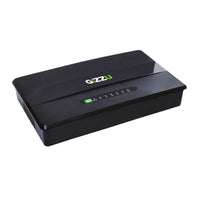GIZZU 30W Mini DC UPS - 10400mAh Black Backup Power Supply for Routers, ONUs, CCTV. Reliable Power During Outages.