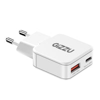 Gizzu 2-Port 30W GaN Wall Charger-GWCCU30W