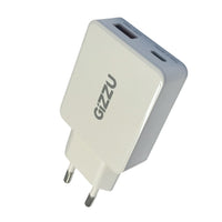 Gizzu 2-Port 65W GaN Wall Charger-GWCCU65W