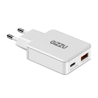 Gizzu 2-Port 65W GaN Wall Charger-GWCCU65W