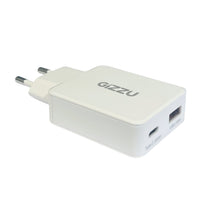 Gizzu 2-Port 65W GaN Wall Charger-GWCCU65W