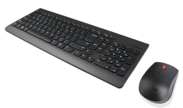 LENOVO 510 WIRELESS COMBO KEYBOARD & MOUSE, US ENGLISH, BLACK