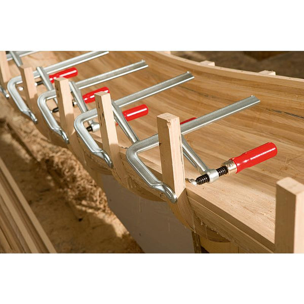 Bessey Original Bessey All-Steel Screw Clamp Gz With Tried-And-Tested Wooden Handle - 585-061 112