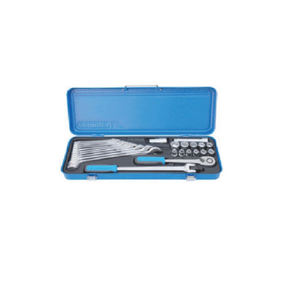 Gedore, C19 Socket Sets - 1/2" - 28Pcs, 612383