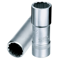 Gedore D19L 13mm Deep Socket CARD = 015701C