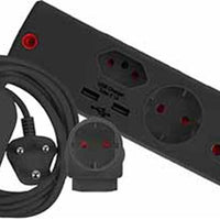 Combopack 3 M Lead+Usbschucko Blackxxx Cre042