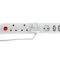 Multiplug 6 Way 3 X16 A2 X5 A1 Xsch White Cre034