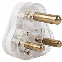 Plug Top 16 A Solid Brass Pin White Ept03