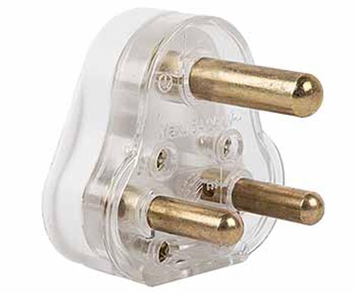 Plug Top 16 A Solid Brass Pin White Ept03