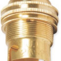 Brass Lamp Holder Bayonet Fitting | ELEC MTS LAMPHOLDER ELE1210