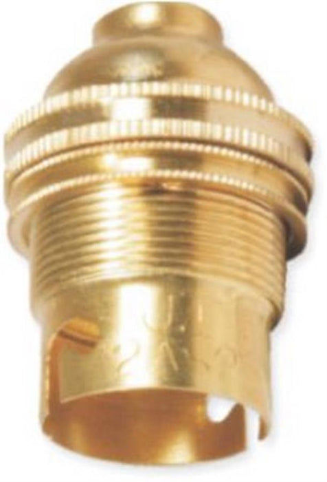 Brass Lamp Holder Bayonet Fitting | ELEC MTS LAMPHOLDER ELE1210