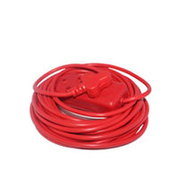 Extension Lead Mts 10 Mx1.5 Mm Red Ele1090 Red